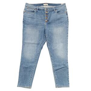 NWT Madewell 9" Mid-Rise Skinny Crop Jeans Size 36
